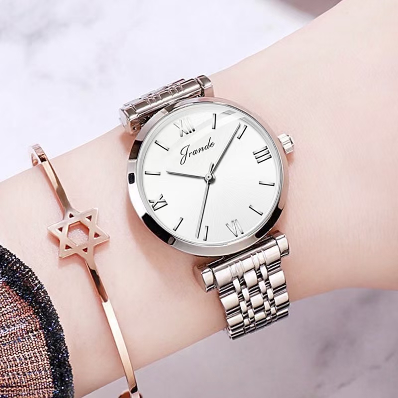 Internet-famous watches, best-selling watches on Douyin and Kuaishou, stainless steel small dial women's waterproof watches Application Scenario