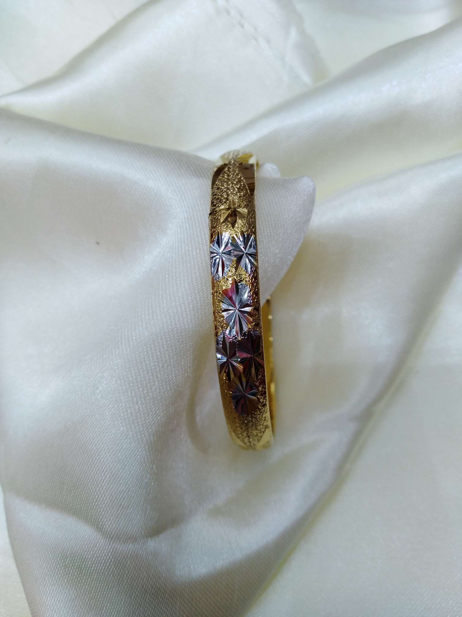 Internet-famous bestseller: Dual-color color-preserving Gold bracelet 2 detail image 1