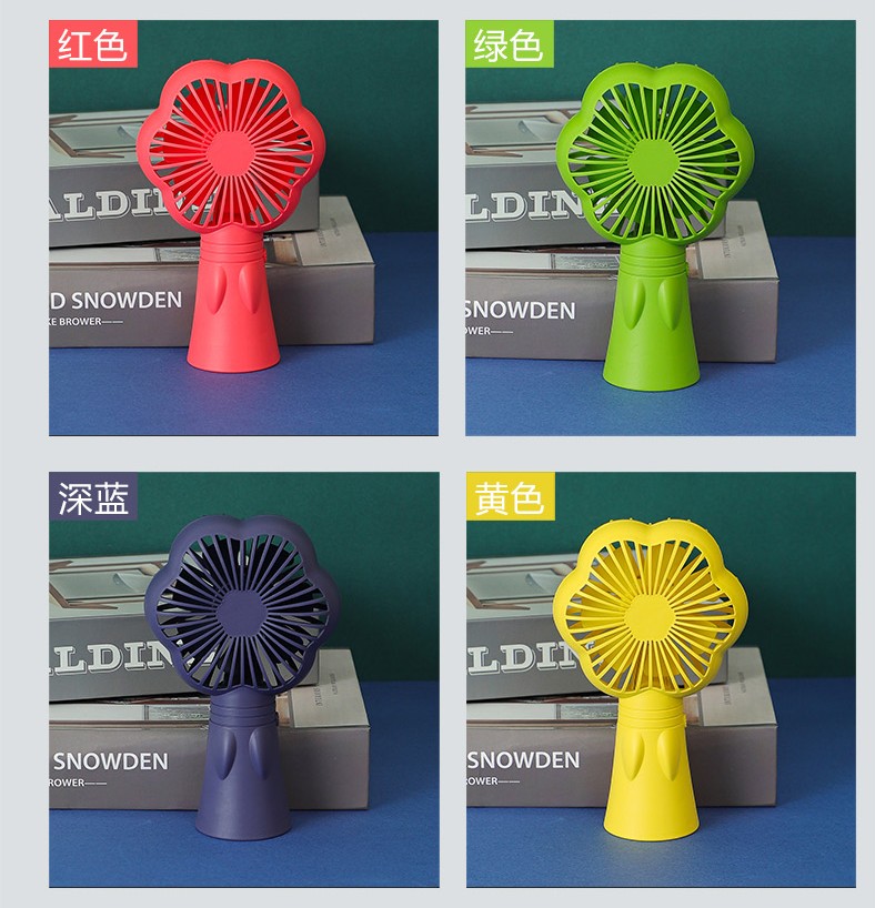热销USB手持小风扇迷你便携发光大风力静音风扇厂货批发礼品定制风扇详情图7