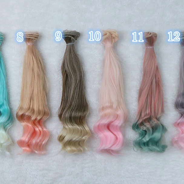 8. False hair curtain