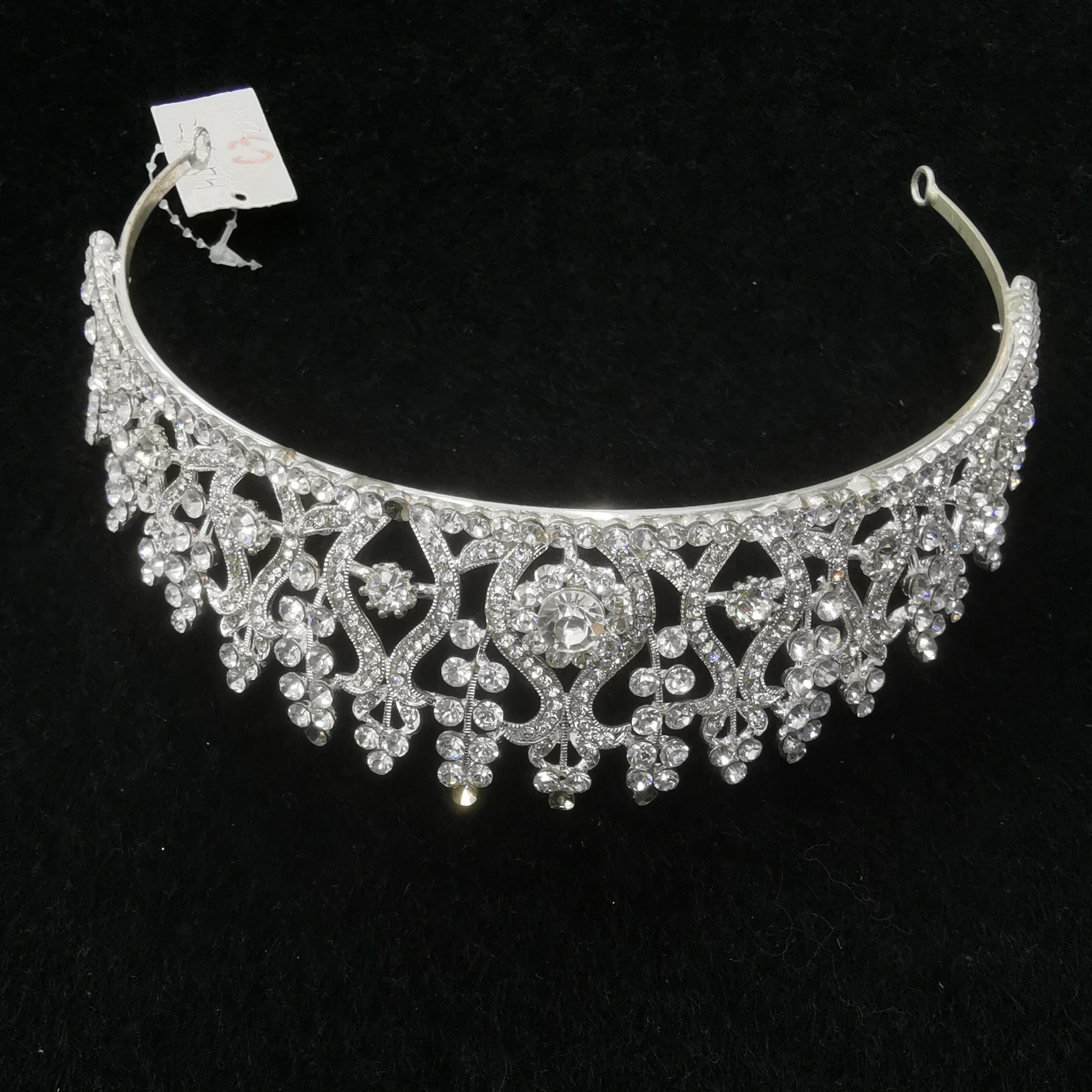 Korean Princess headdress handwoven headdress bridal accessories big fashion foreign style princess affordable tide