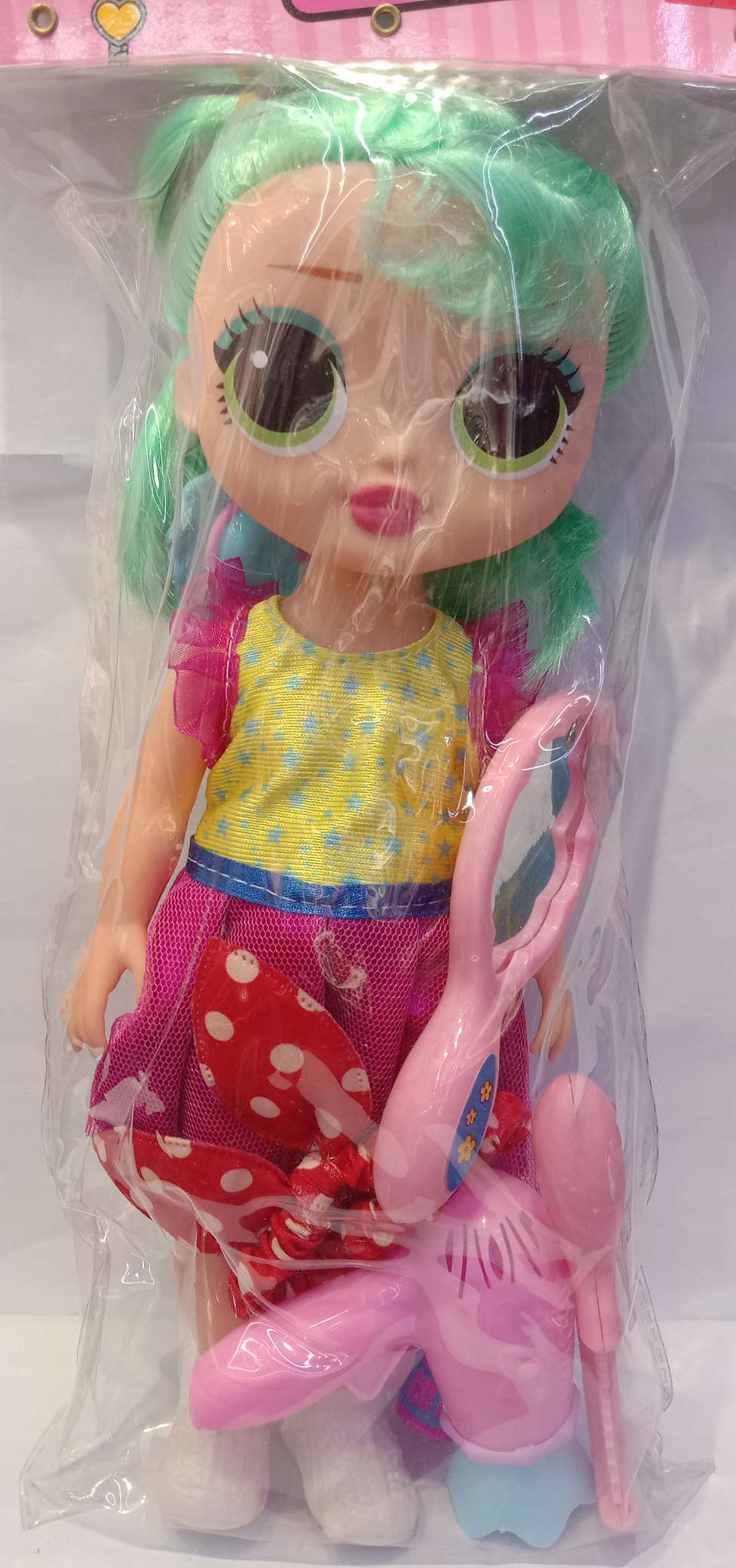 10-inch vinyl surprise doll detail image 2