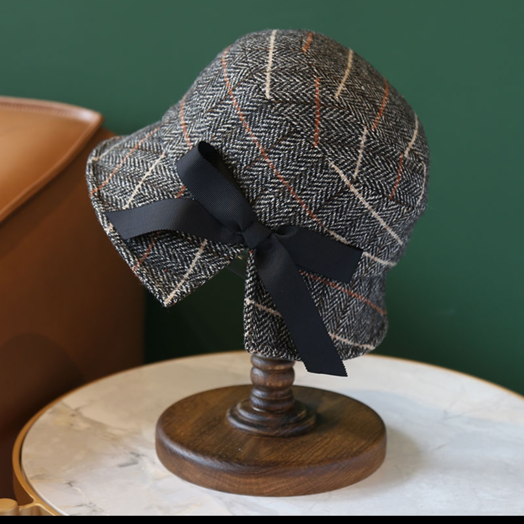 Hat woman Spring and Autumn Korean version of tide fisherman hat woman fashion everything Scottish basin hat Japanese literary hat woman 37