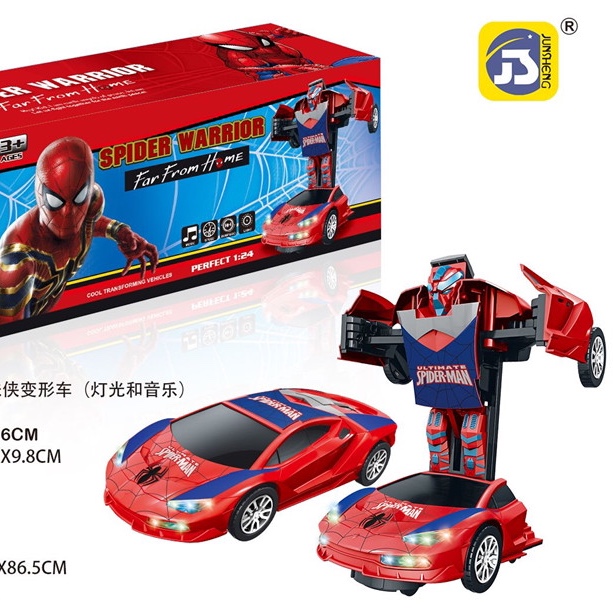 Electric Spider-Man Transformation car