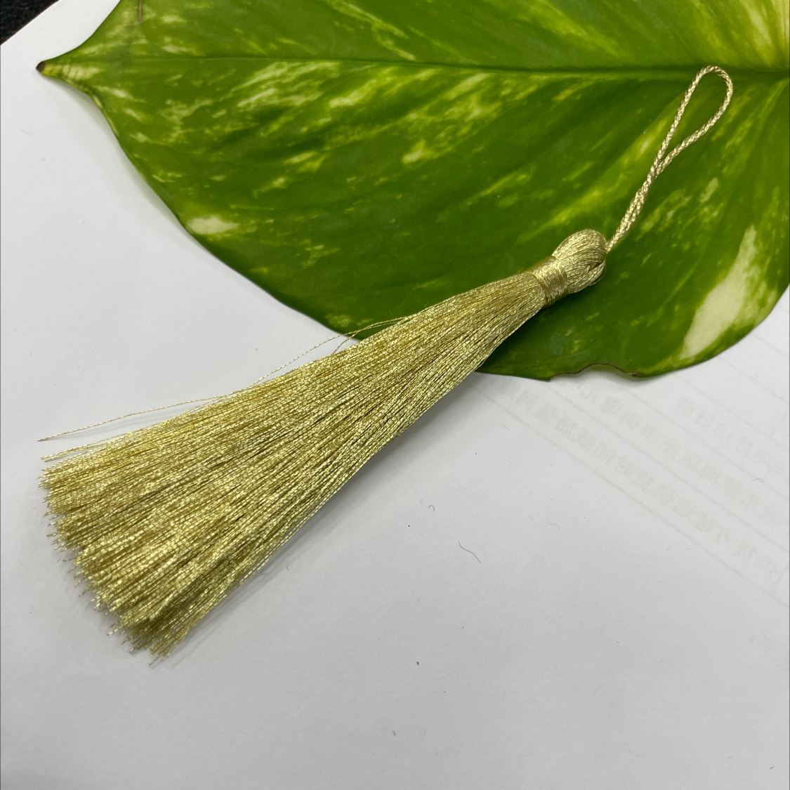 进口金流苏挂须吊坠穗子礼品包装DIY辅料配件批发