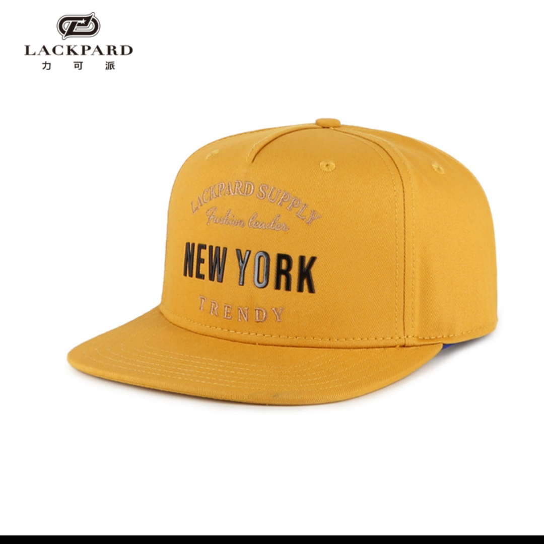 lackpard Hat for men Korean hip Hop Hat Flat brim Visor baseball cap for men Fashion Cap 73