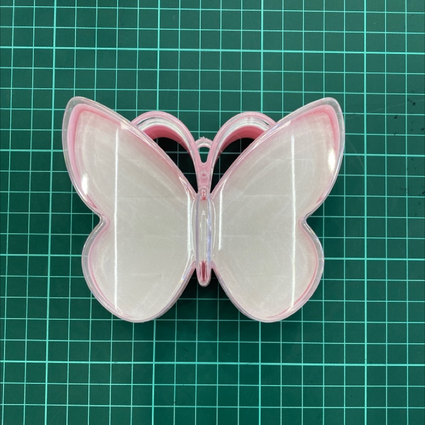 Circle storage box Butterfly foundation 🦋