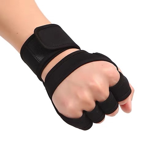 Export half finger fitness sports tactical men's and women's non-slip outdoor gloves iron wear gloves
