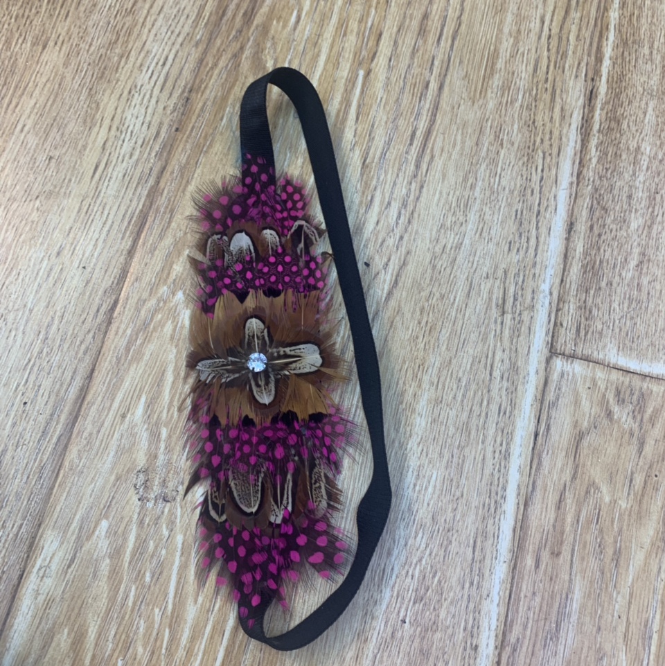 Pearl wool plus silo hair headband