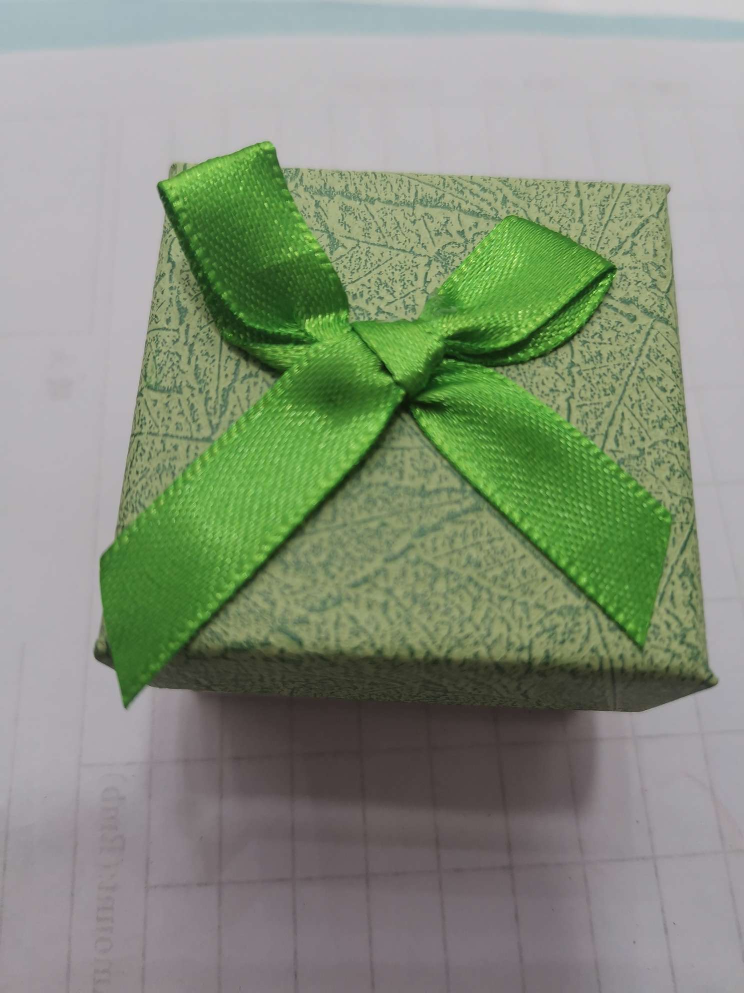 蝴蝶结戒指盒6白底实物图