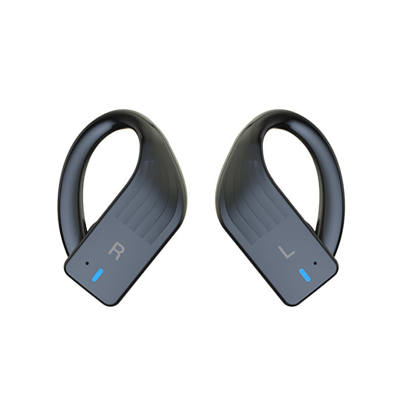 BM217 fingerprint touch wireless Bluetooth headset dual ear wireless mini hanging ear type