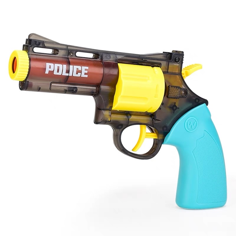 Children's toy gun suction cup soft elastic simulation boy police equipment set snatch 3-year-old detail image 3