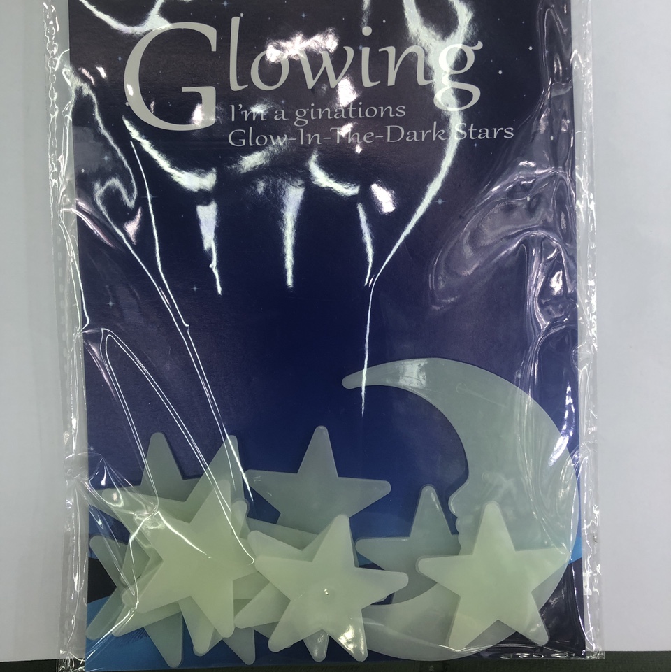 夜光贴片玉白色月亮