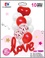 LOVE铝膜气球组合套装 情人节生日婚庆各种派对房间装饰用品 1212店面 多款可选 可订做细节图