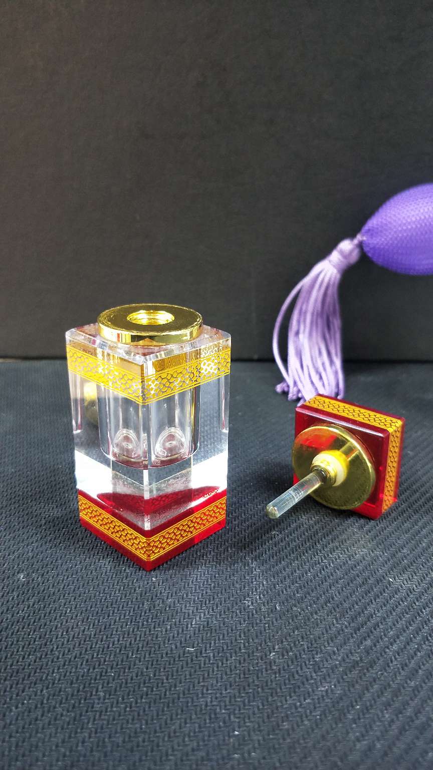 High-end crystal perfume Bottle 03 Specification image