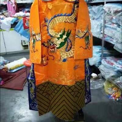 金麒麟A清朝龙袍皇帝服装成人男古装表演服装影视清朝婚礼演出服影楼金麒麟25