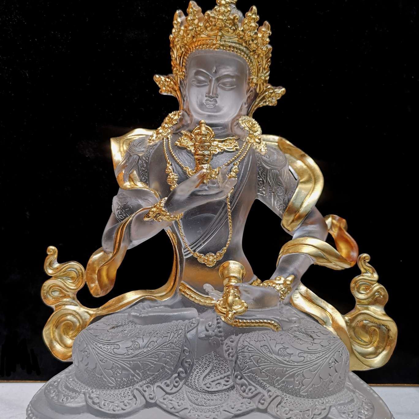 Glazed Buddha (Vajra Hammer) details Picture