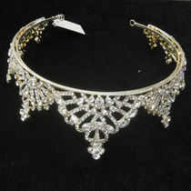 CHANQUAN Luxurious atmosphere Korean wedding hair accessories Photography accessories Princess Crown tiara