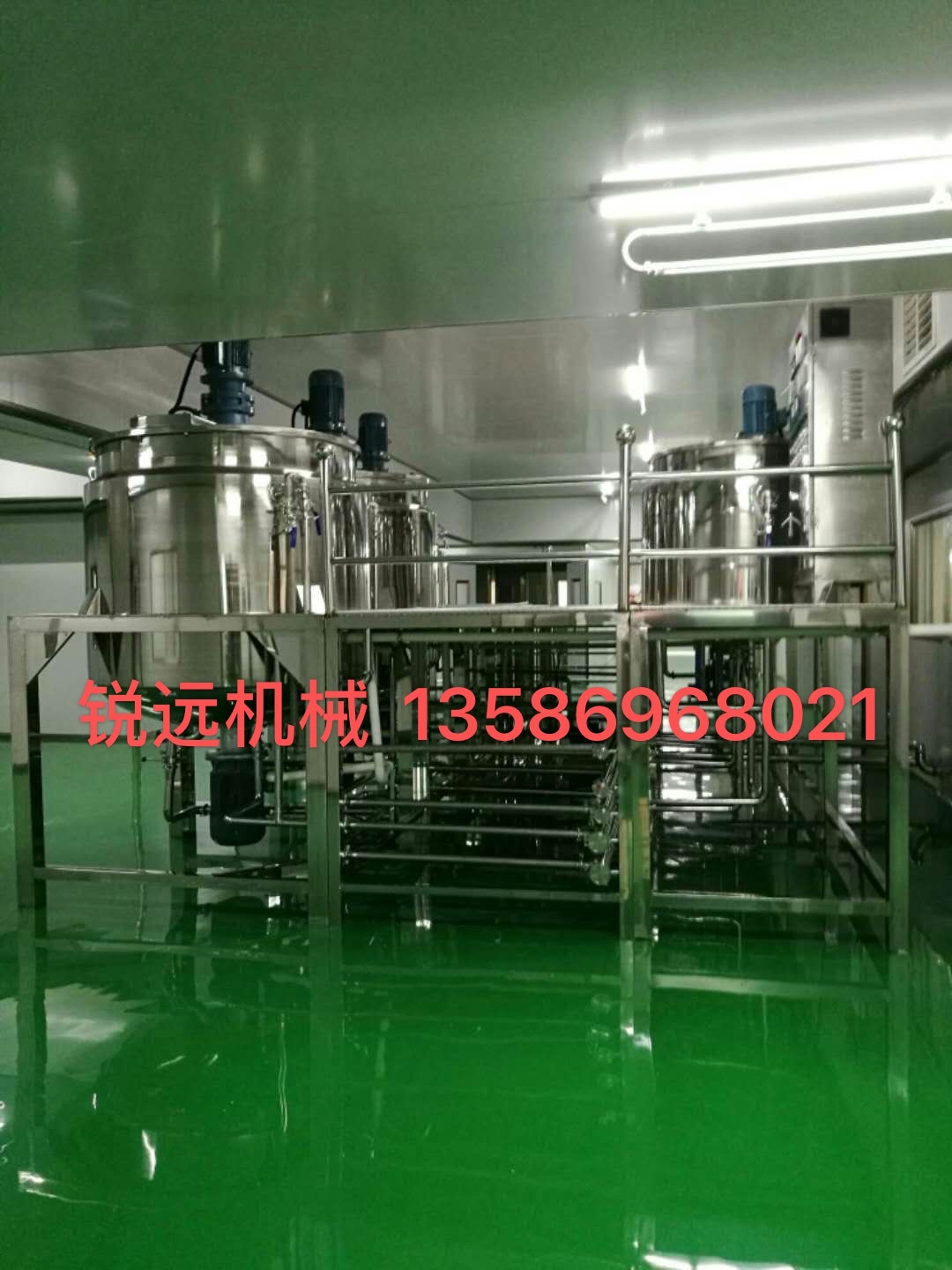 Factory direct sales of lifting vacuum homogenizing emulsifying machine. Ruiyuan Machinery Factory Direct sales, honest operation pic 7