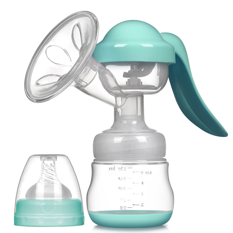 紫莓兔手动吸奶器 挤奶器吸乳器催乳吸力大 孕产妇用品非电动跨境细节图