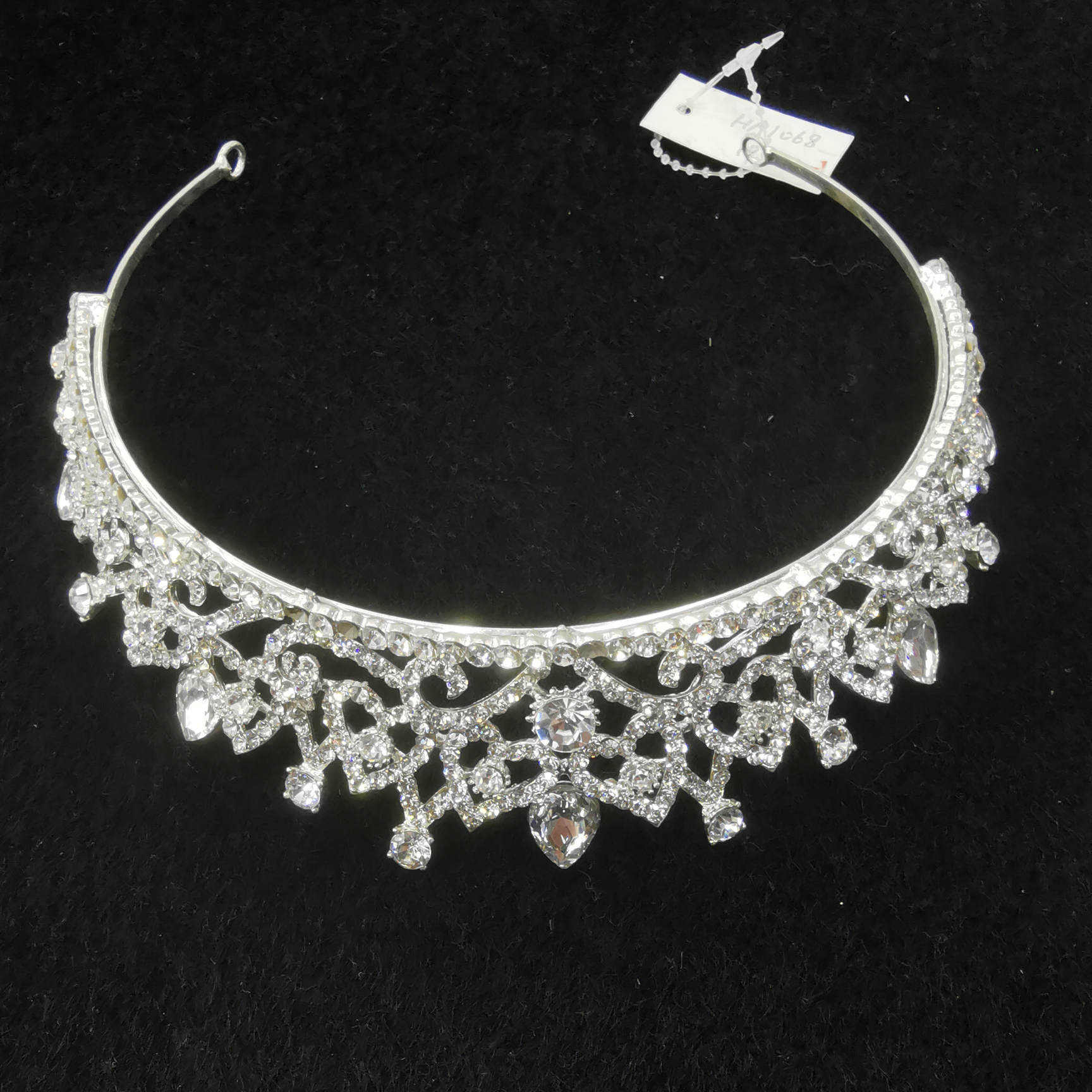 Korean retro luxury crown bridal tiara wedding dress photography and makeup accessories