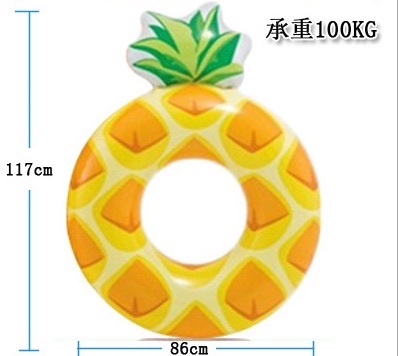 INTEX 56266 菠萝泳圈水上辅助用品pvc详情图1
