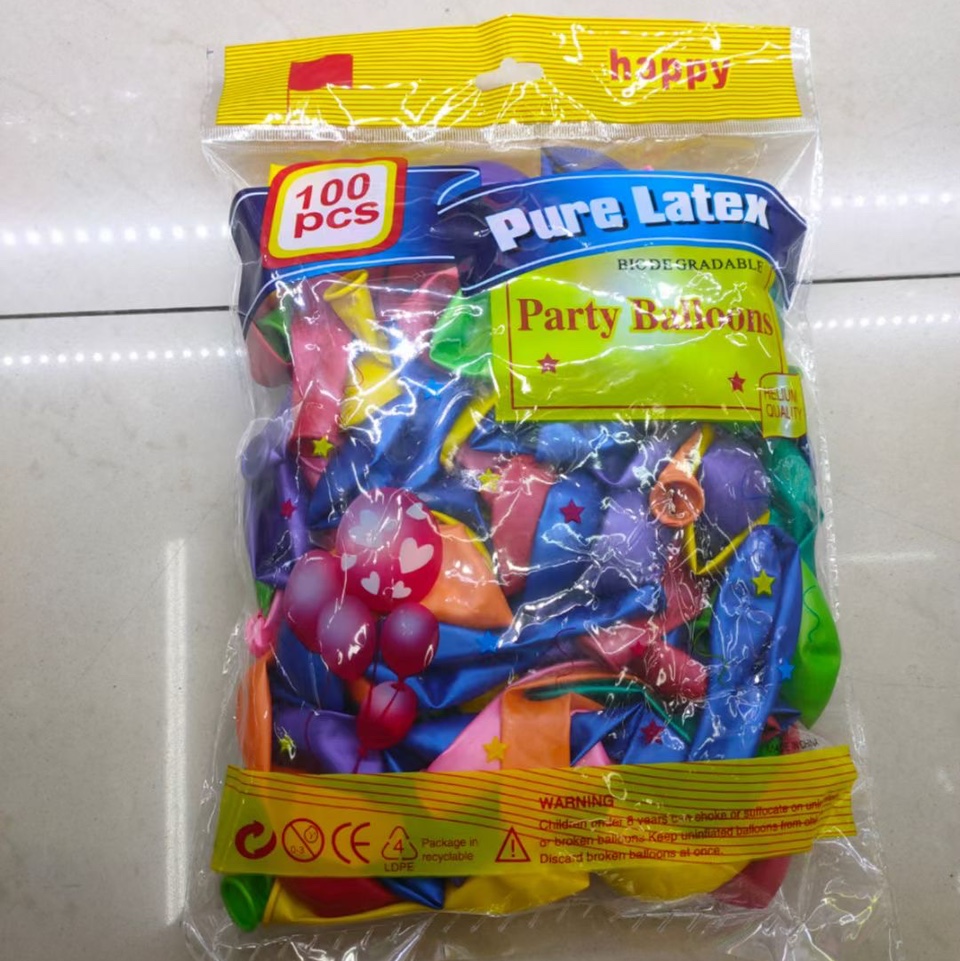 Balloon color mixing