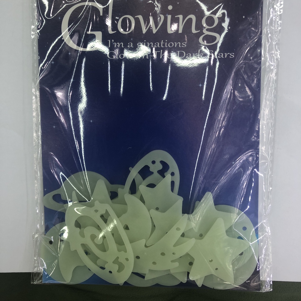 夜光贴片玉白色行星