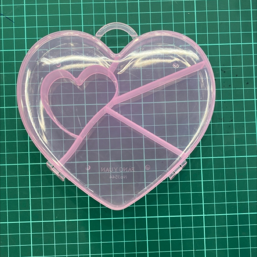 Square storage box pink love set love