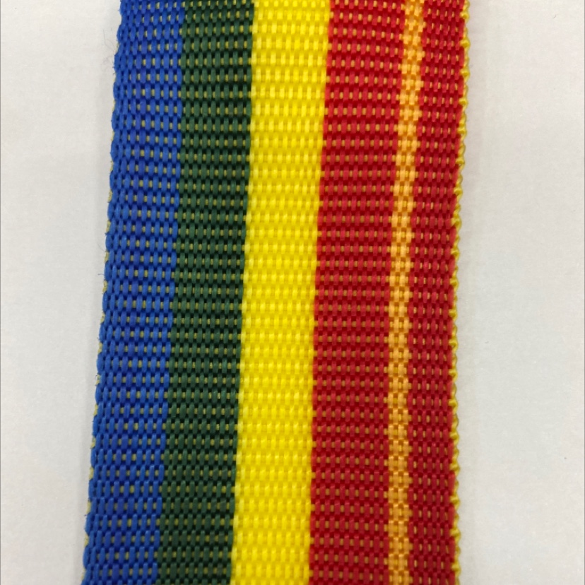 5 cm polypropylene 5 yarn-dyed band 5#