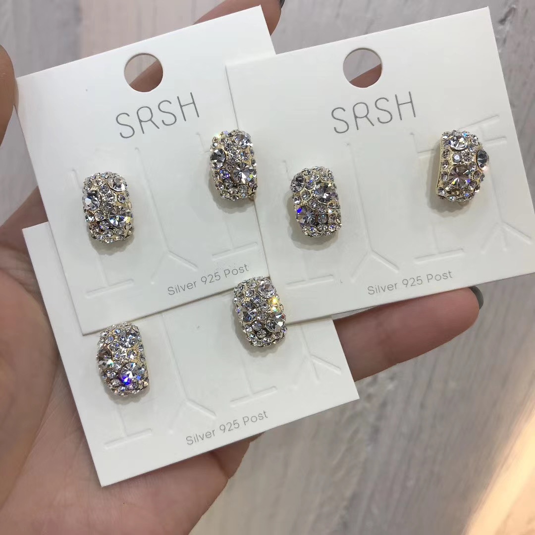 Imitación perla diamante pendientes de mujer influencers premium sentido ligero aretes de lujo 2021 nuevo estilo de moda coreano temperamento personalidad earwear d