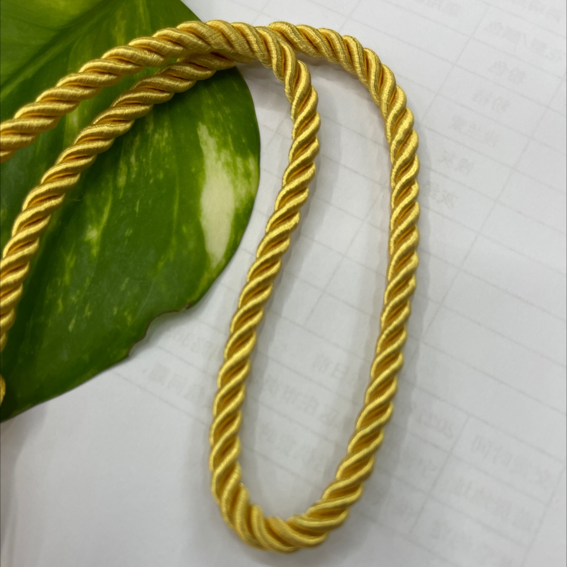 金黄绳子流苏挂须吊坠穗子礼品包装DIY辅料配件批发细节图