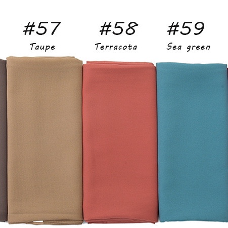 Regalo verano nuevo 80 color color sólido chiffon alta calidad popular larga toalla casual cubierta de cabeza de gasa bufanda estilo explosivo