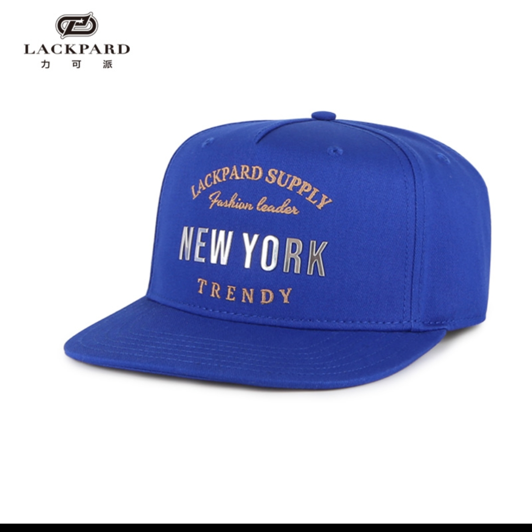 lackpard Hat for men Korean hip Hop Hat Flat brim Visor baseball cap for men Fashion Cap 74