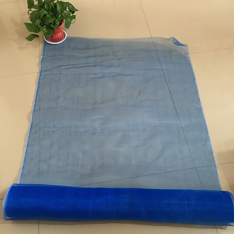 尼龙防蚊网 窗纱1*25米白底实物图