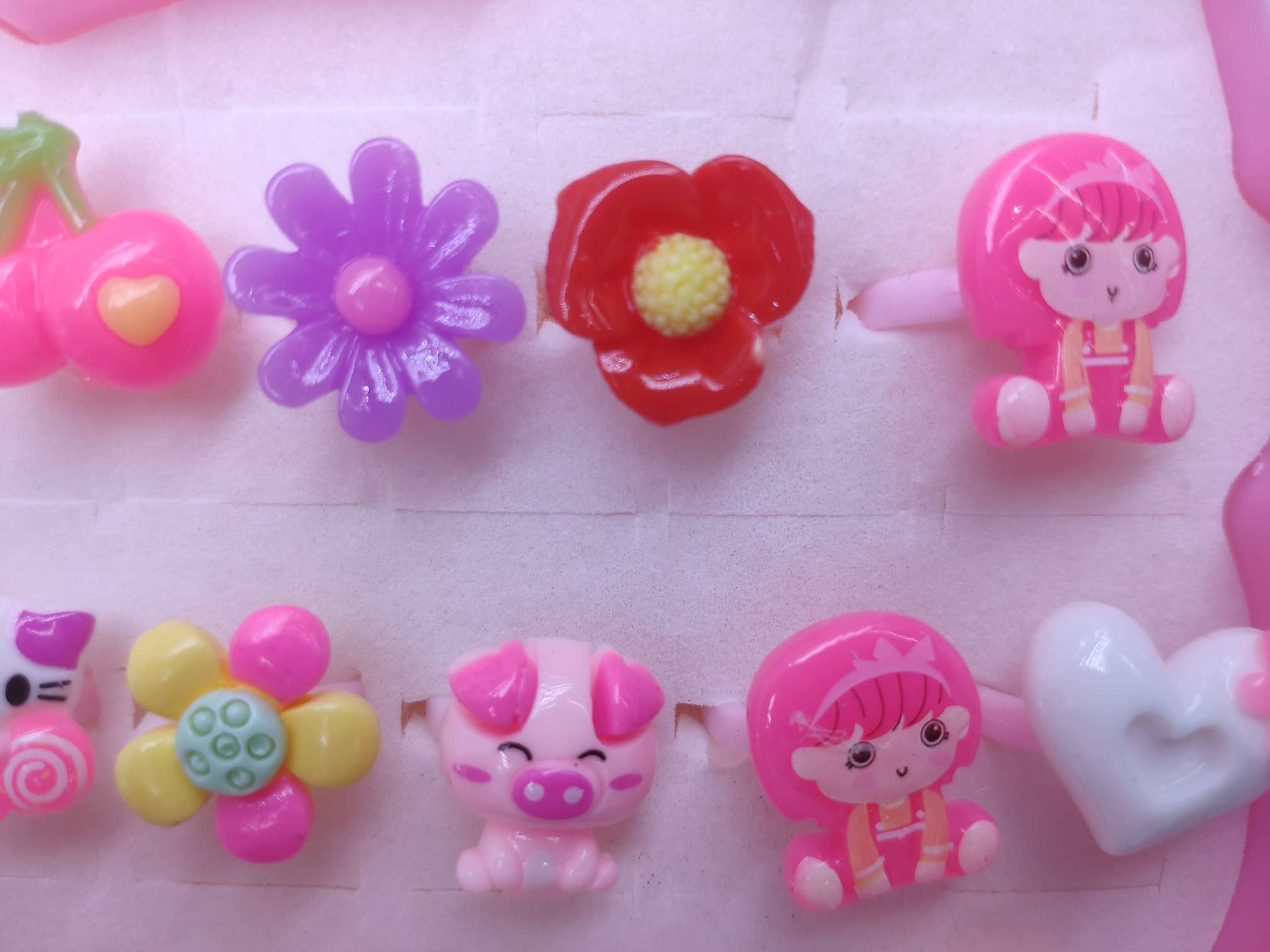 实色卡通戒指opp袋500个散装详情图1