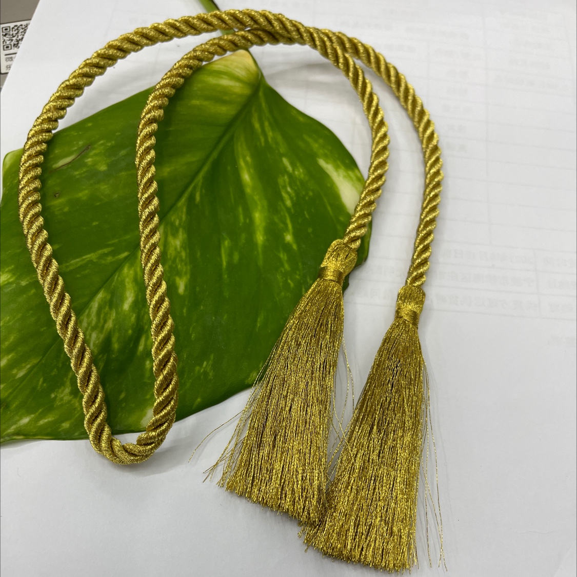 金丝绳子流苏挂须吊坠穗子礼品包装DIY辅料配件批发详情图3