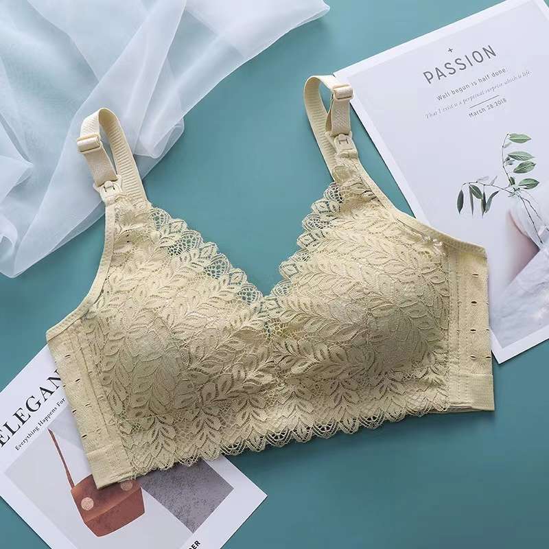 Shuyingting 8302 Open Button Breast-Feeding Bra Breast-Feeding No Underwire Pregnant Women's Underwear Pull Together To Prevent Sagging Thin Bra Application Scenario