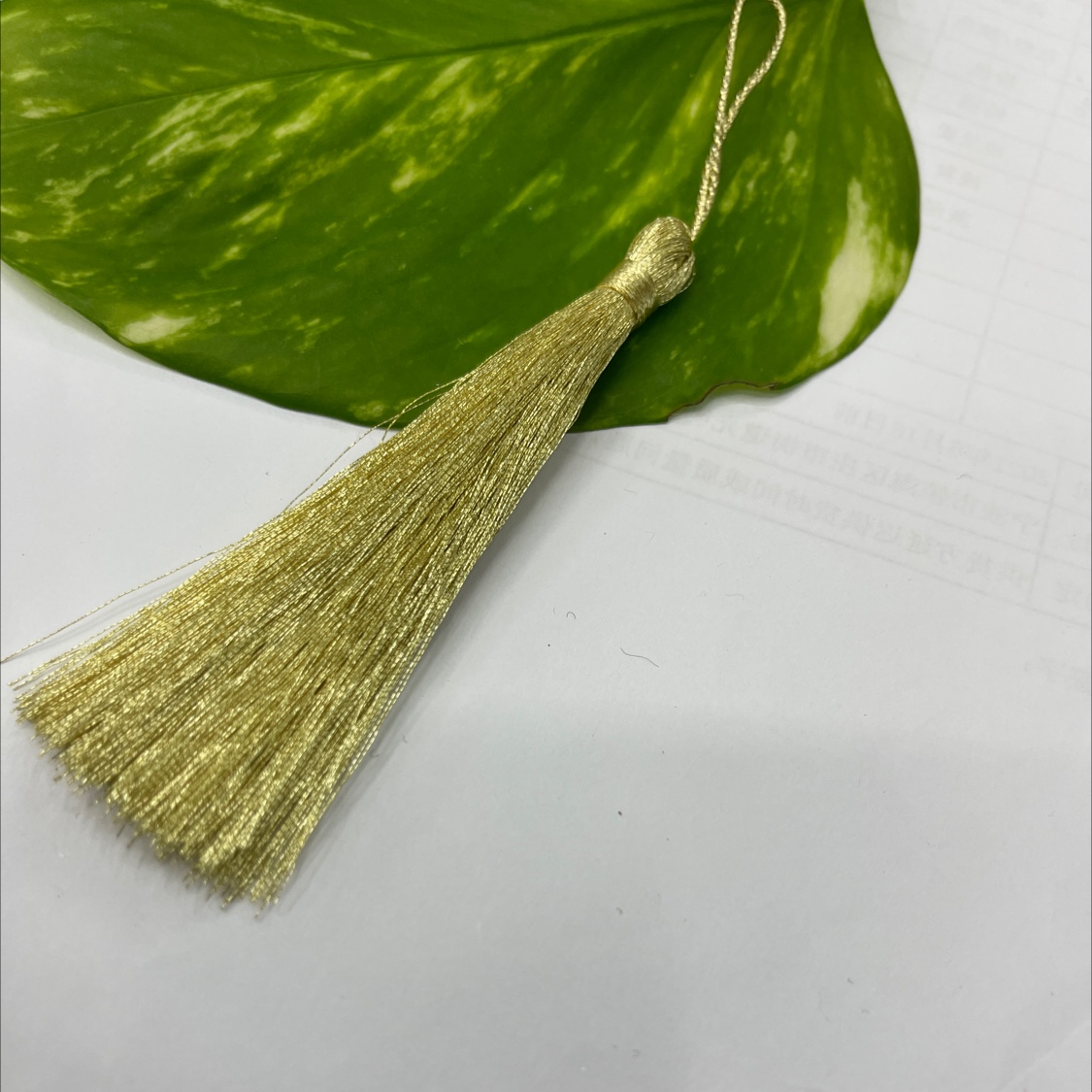 进口金流苏挂须吊坠穗子礼品包装DIY辅料配件批发详情图2