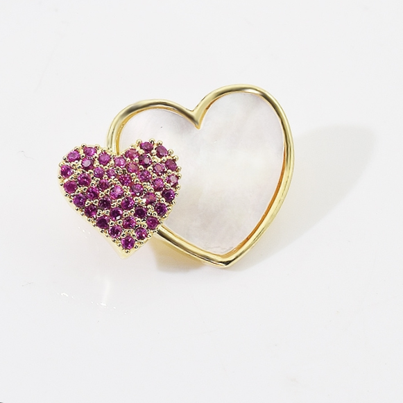 Heart to Heart pin
