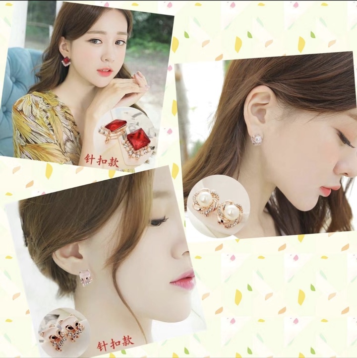 Stud earrings A12