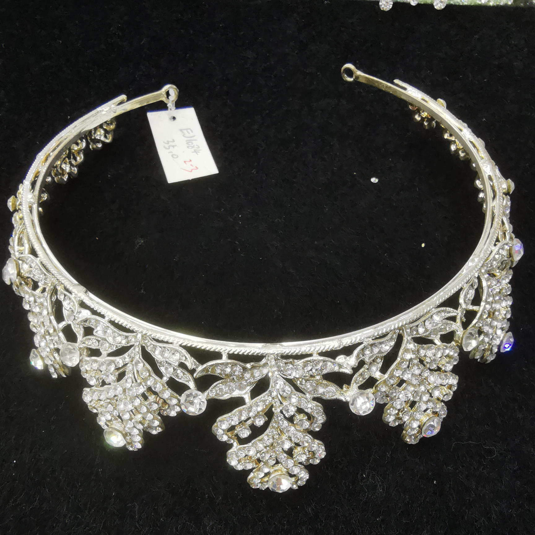 Crown new luxury atmosphere Korean wedding hair accessories photography accessories