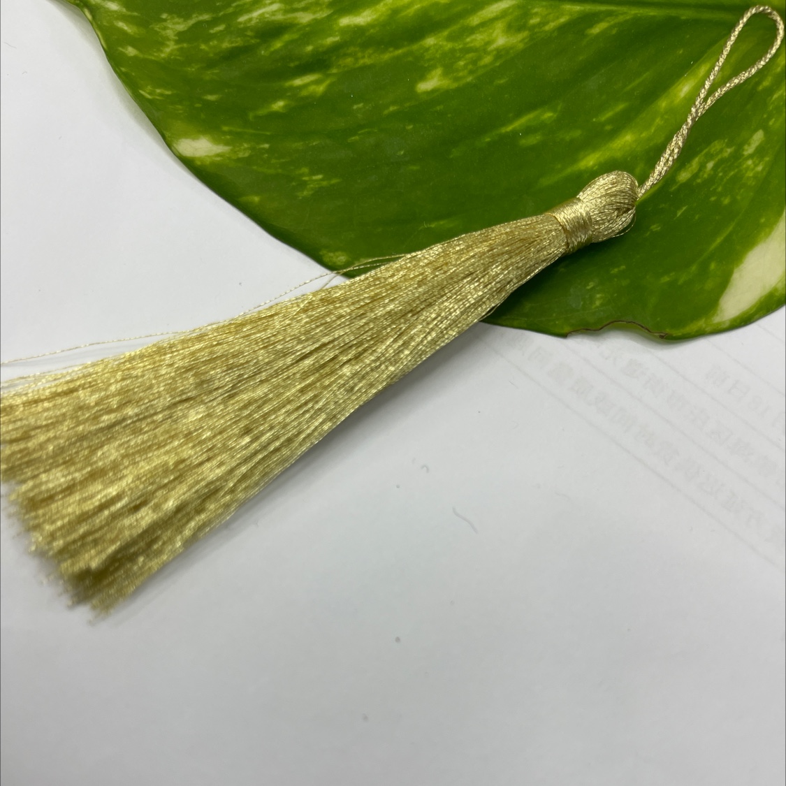 进口金流苏挂须吊坠穗子礼品包装DIY辅料配件批发详情图1