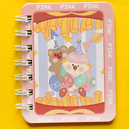 Girl Pink coil Ben full figure