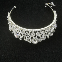 Princess temperament rhinestone crown Bridal tiara Wedding dress photography and makeup accessories