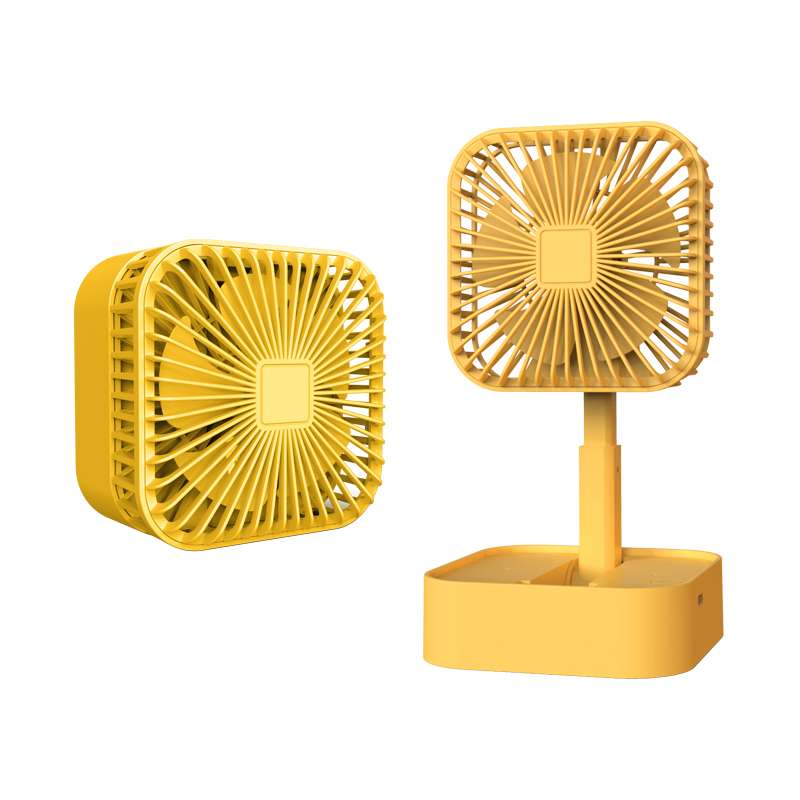 创意USB桌面风扇多档调速大风力超静音便携式伸缩折叠小风扇宿舍办公室家用夏季神器详情图3