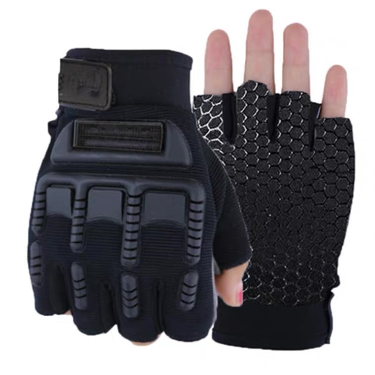 Tactical combat gloves Half finger Army fan Special forces free martial arts combat student baby eating chicken