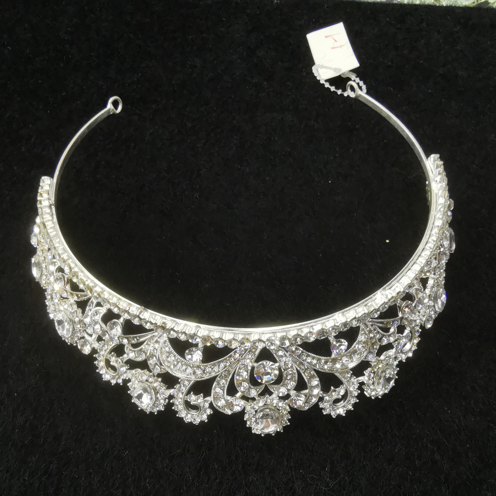 Crown Princess Headdress Handwoven headdress Bridal accessories Big chic Chic Princess affordable tide