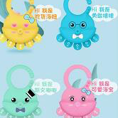 婴儿防水防漏硅胶围兜