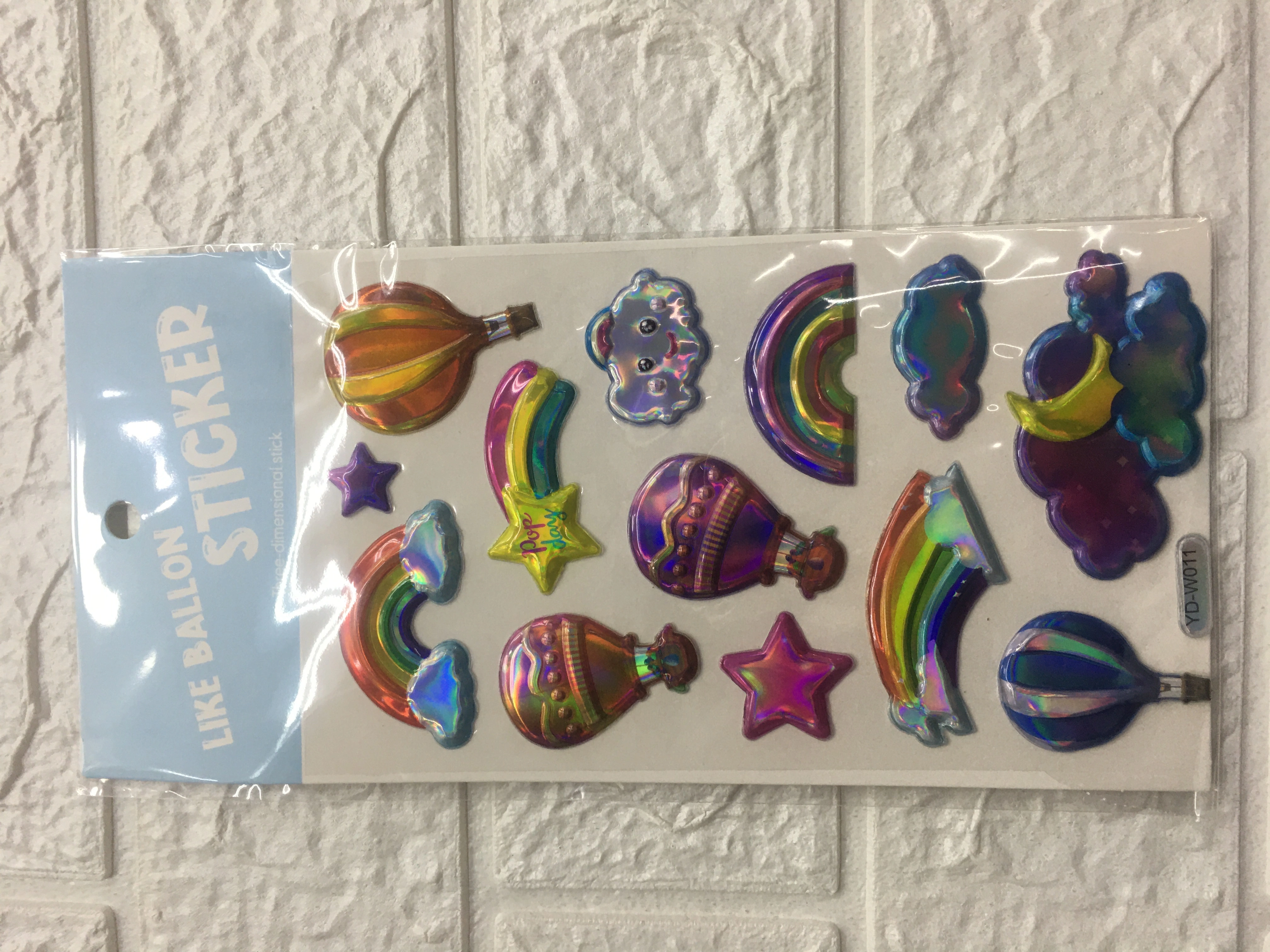 Concave-convex sticker detail image 3